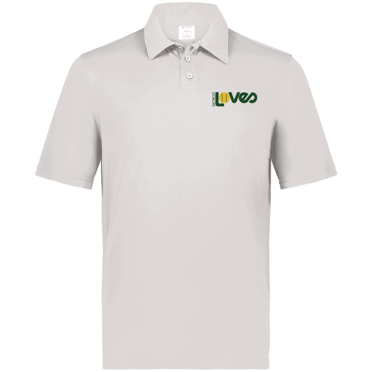 Detroit Loves WTT Tennis Polo Shirt in White