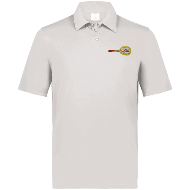 Hawaii Leis WTT Tennis Polo Shirt in White