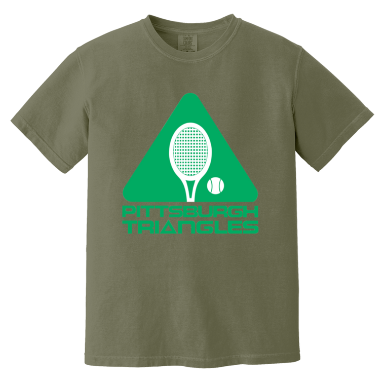 Pittsburgh Triangles T-shirt Heavyweight | WTT Tennis Team