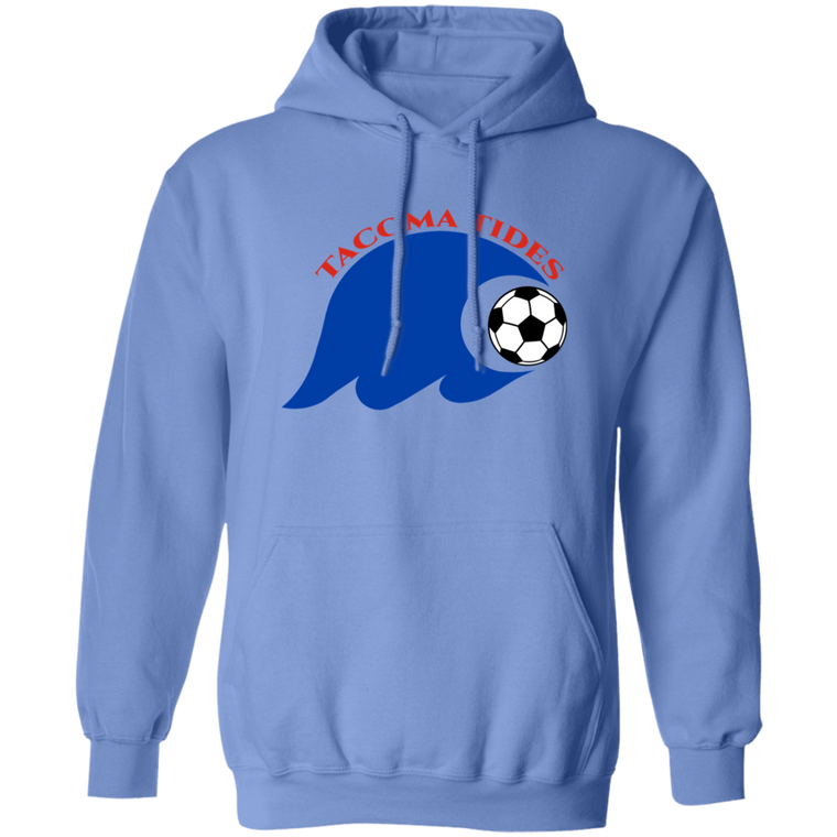 Tacoma Tides Hoodie Pullover Classic ASL Soccer color Carolina Blue