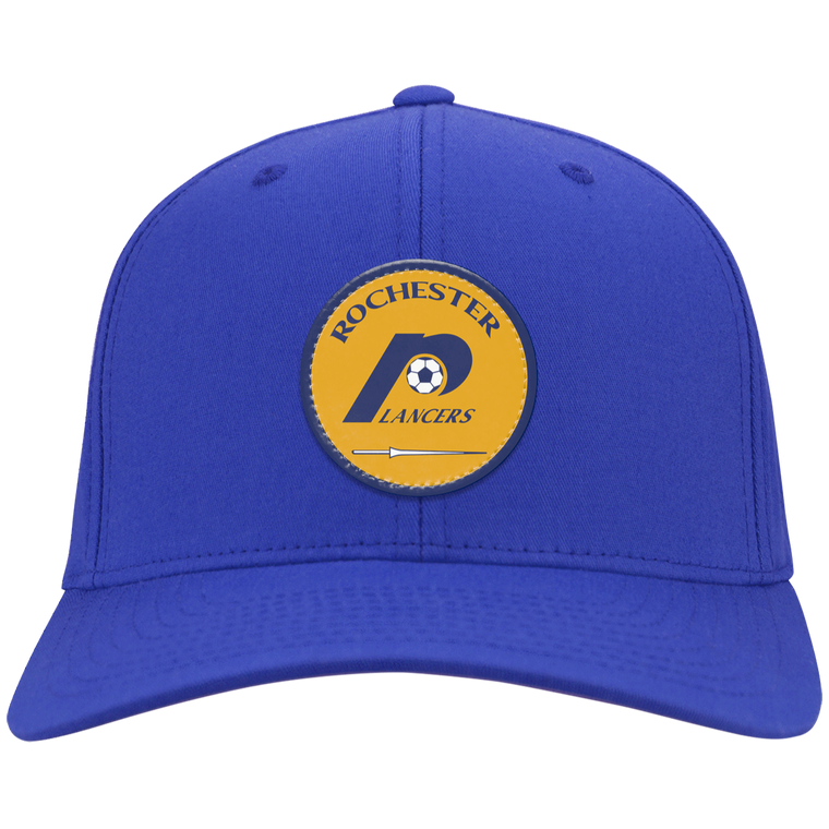 Rochester Lancers NASL Soccer Twill Cap color Royal Blue