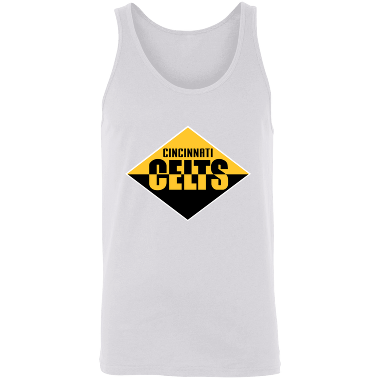 Cincinnati Celts Tank Top NFL Football Team Fan Apparel color White