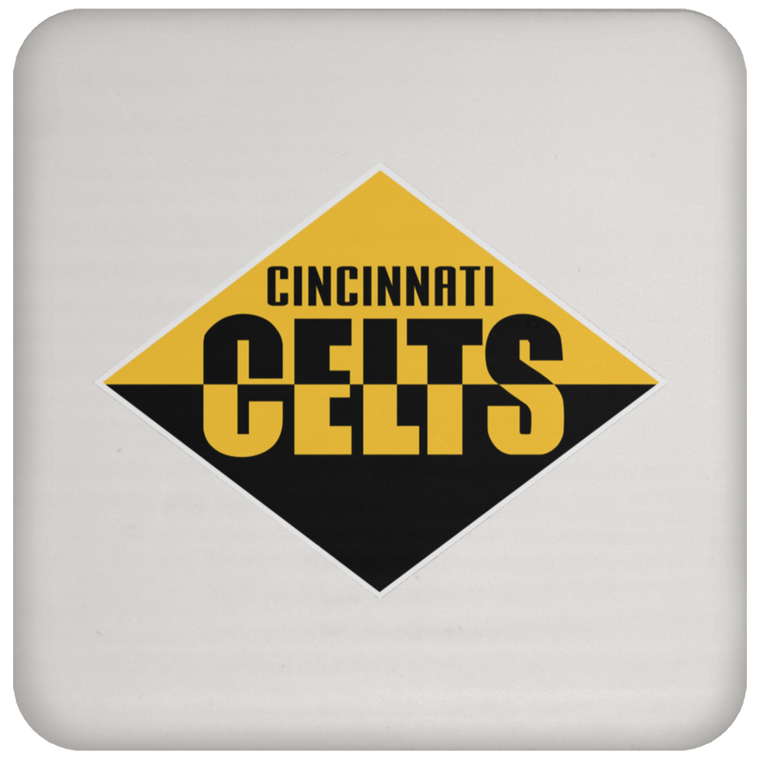 Cincinnati Celts Drink Coaster NFL Football Team Drinkware color White