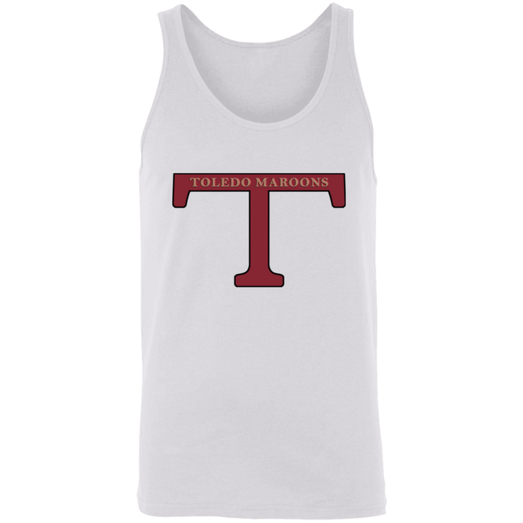 Toledo Maroons Tank Top NFL Football Team Fan Apparel color White