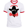 Arizona Outlaws USFL Ringer T-shirt - White/Red