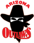 Arizona Outlaws USFL Football Team Logo Detail