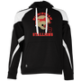 Birmingham Stallions USFL Helmet Athletic Contender Hoodie in Black/White