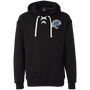 Los Angeles Express Helmet Hoodie Heavyweight Lace in Black