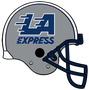 Los Angeles Express USFL Football Team Helmet Detail