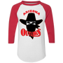 Arizona Outlaws USFL 3/4 Sleeve Raglan Shirt - White/Red