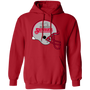 Memphis Showboats Helmet Hoodie Classic in Red