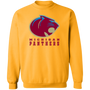 Michigan Panthers Sweatshirt Classic Crewneck in Gold