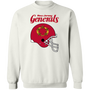 New Jersey USFL Football Team Crewneck Sweatshirt - White