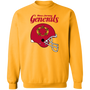 New Jersey USFL Football Team Crewneck Sweatshirt - Gold