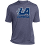 Los Angeles Express USFL Football Activewear Heather Tee T-shirt - True Navy Heather