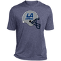 Los Angeles Express USFL Football Team Activewear Heather Tee T-shirt - True Navy Heather