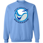 New Orleans Breakers Sweatshirt Classic Crewneck in Carolina Blue