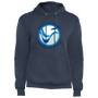 New Orleans Breakers Hoodie Fleece in Navy