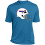 Orlando Renegades Helmet T-Shirt Activewear Heather in Blue Wake Heather