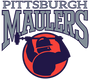 Pittsburgh Maulers USFL Football Team Logo Detail