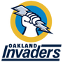 Oakland Invaders Hoodie Fleece Logo Detail