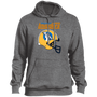 Oakland Invaders Helmet Hoodie Legacy in Vintage Heather