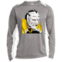 Ed Johnston Boston Bruins Goalie Mask Long Sleeve Shirt Colorblock Challenger