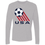 USA Soccer Team Long Sleeve Shirt Legend