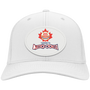 Toronto Metros-Croatia cotton twill Cap with vegan patch of NASL Soccer Team Logo in color White