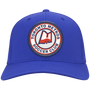 Toronto Metros cotton twill Cap with vegan patch of NASL Soccer Team Logo in color Royal Blue