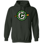 Chattanooga Black Lookouts Hoodie Pullover Negro League Baseball color Forest Green