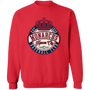 Kansas City Monarchs Sweatshirt Crewneck Negro League Baseball color Red