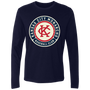Kansas City Monarchs Long Sleeve Shirt Negro League Baseball color Midnight Navy