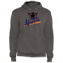 Newark Eagles Hoodie Fleece Pullover Negro League Baseball color Charcoal