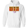 Baltimore Bays Hoodie Pullover Classic NASL Soccer color White