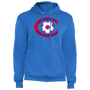 Connecticut Bicentennials Hoodie Fleece Pullover NASL Soccer color Royal Blue