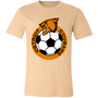 Detroit Cougars T-shirt Premium NASL Soccer color Heather Sand Dune