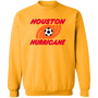 Houston Hurricane Sweatshirt Classic Crewneck NASL Soccer color Gold