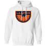 Los Angeles Aztecs Hoodie Pullover Classic NASL Soccer color White