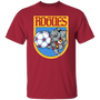 Memphis Rogues T-shirt Classic NASL Soccer color Cardinal Red