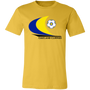 Oakland Clippers T-shirt Premium NASL Soccer color Maize Yellow