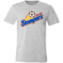 Oakland Stompers T-shirt Premium NASL Soccer color Athletic Heather