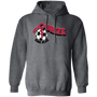 San Jose Earthquakes Hoodie Pullover Classic NASL Soccer color Dark Heather