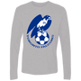 Toronto City Falcons Long Sleeve Shirt NASL Soccer color Heather Grey