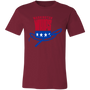 Washington Whips T-shirt Premium NASL Soccer color Cardinal Red