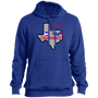 Dallas Chaparrals Hoodie Pullover Legacy ABA Basketball color Royal Blue