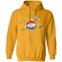 Houston Mavericks Hoodie Pullover Classic ABA Basketball color Gold