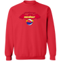 Pittsburgh Condors Sweatshirt Classic Crewneck ABA Basketball color Red