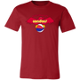 Pittsburgh Condors T-shirt Premium ABA Basketball color Canvas Red