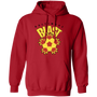 Baltimore Blast Hoodie Pullover Classic MISL Soccer color Red